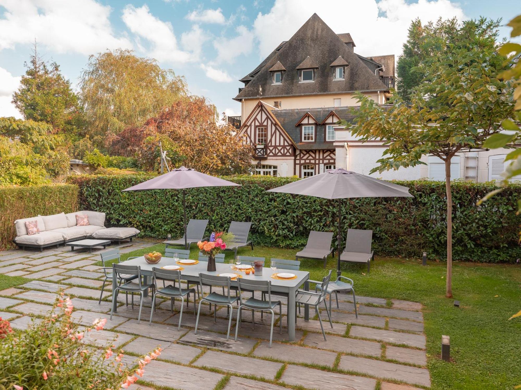 Villa Berry Centre Deauville - Chic & Stylee - Magnifique Jardin Экстерьер фото
